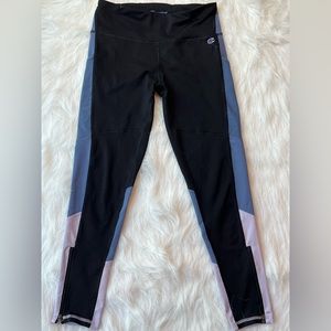 Champion black and purple leggings